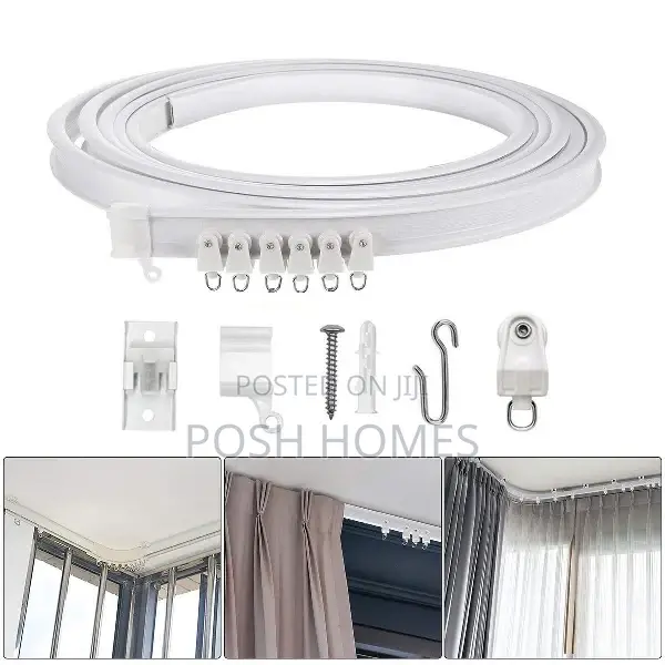 Ceiling Mount Flex Curtain Rails