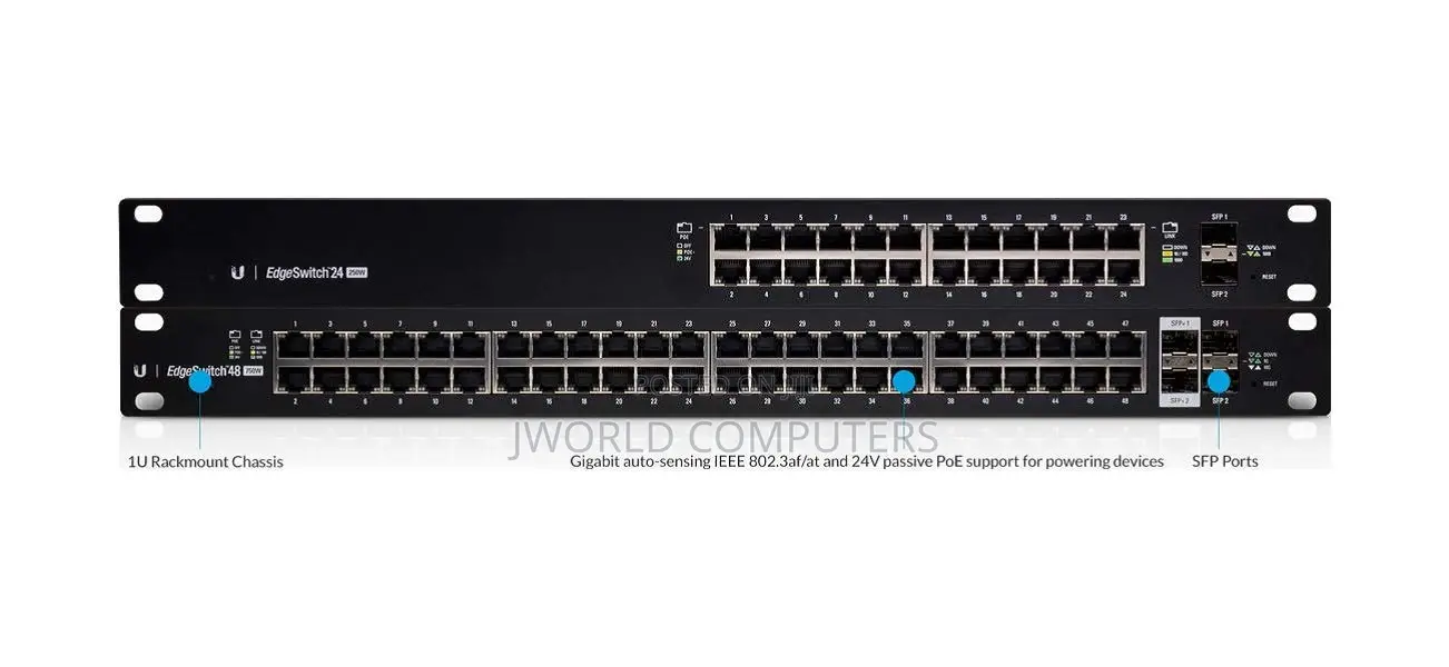 Ubiquiti Edgeswitch 24 Port 250w Gigabit Switch
