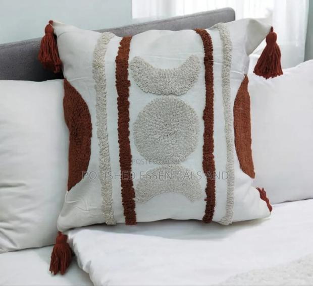 Elegant Boho Throw Pillows - main view