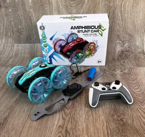 Hand Guesture and Remote Controlled Amphibious Stunt Car