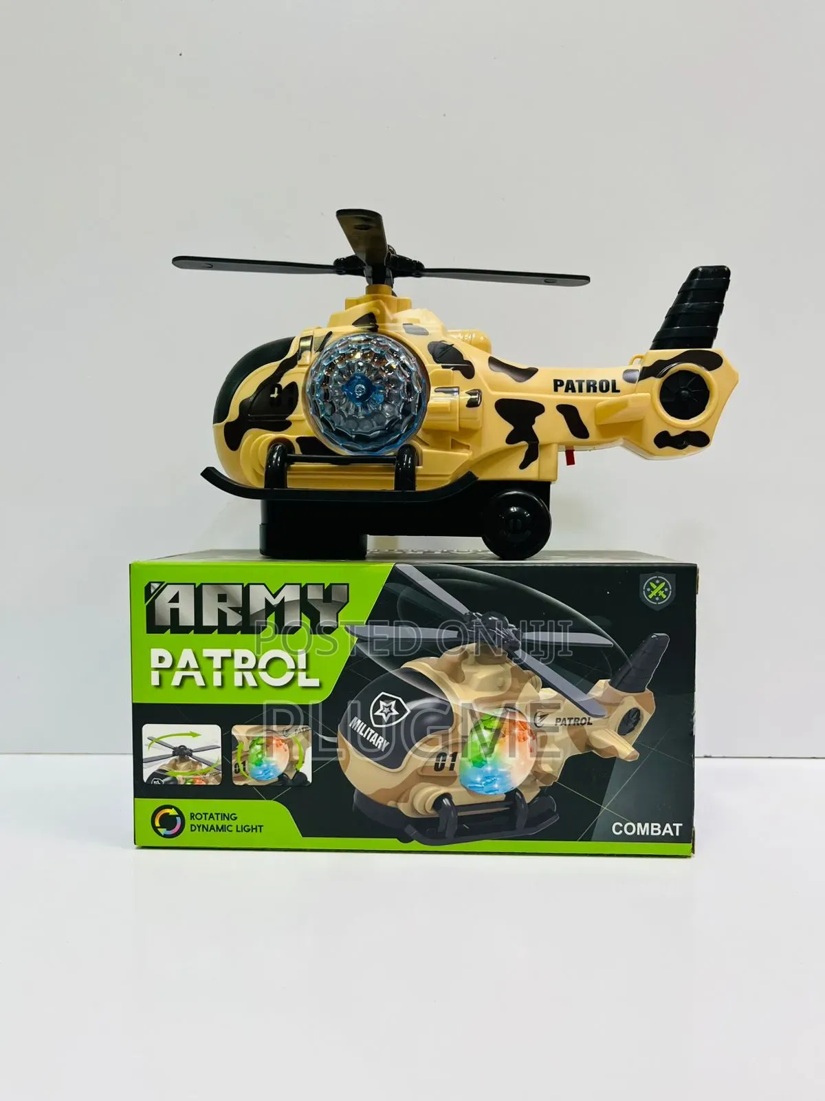 Helicopter Toy/Army Patrol Helicopter