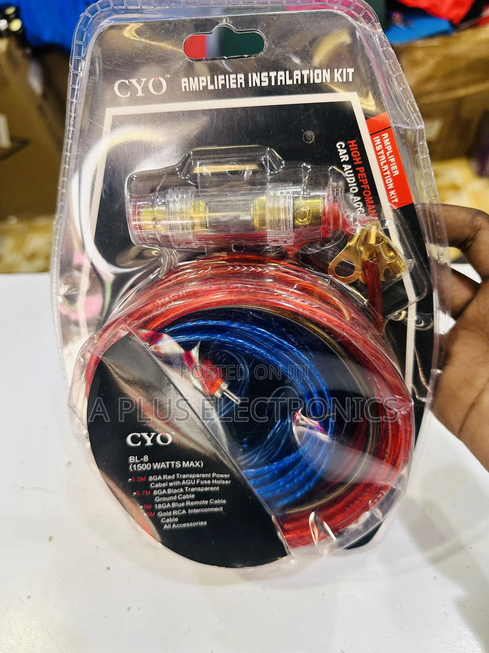 Cyo Bl8 Car Amplifier Installation Wiring Kit – Professional Grade