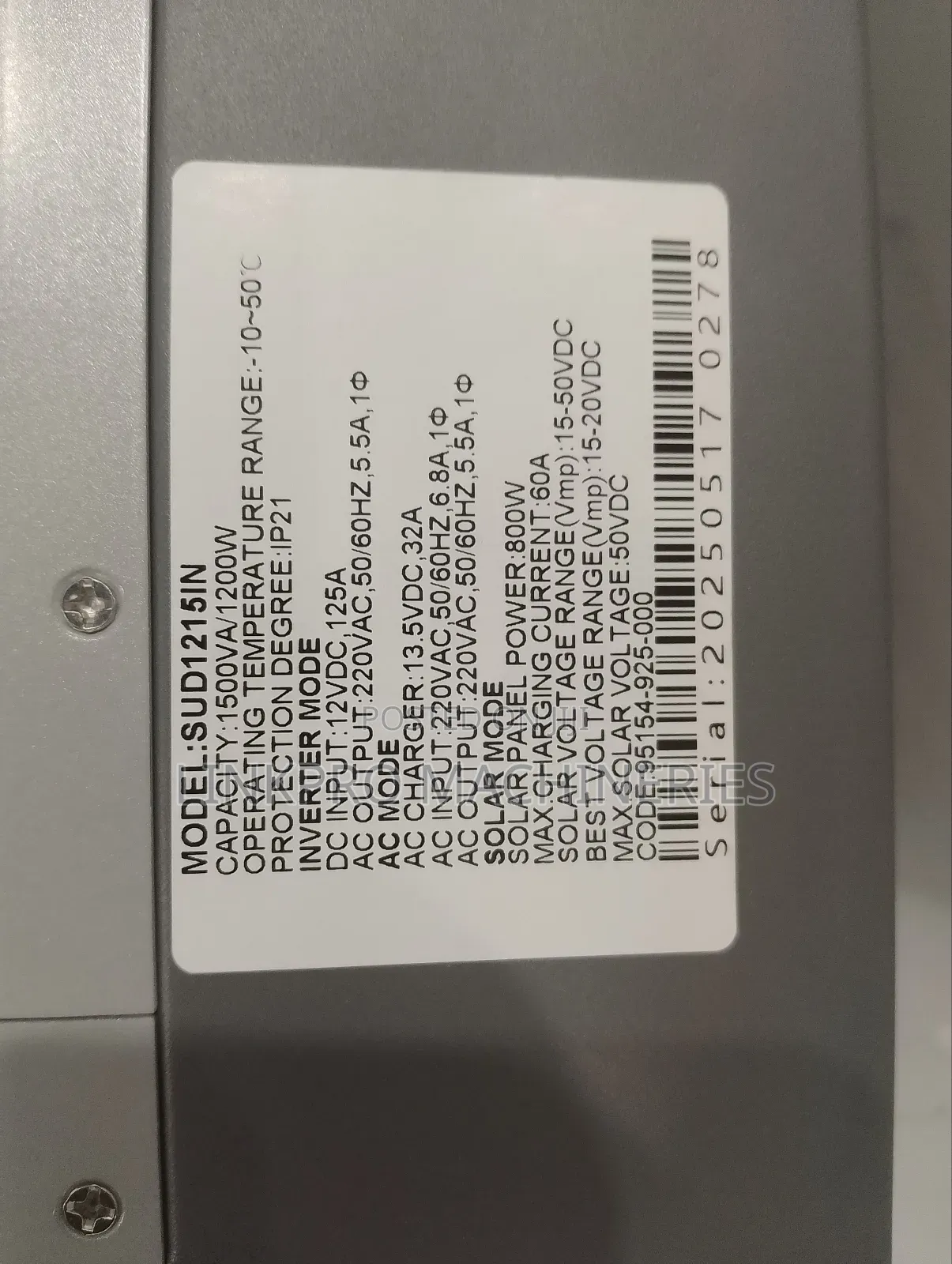 Shielden 1200 Watts Hybrid Inverter
