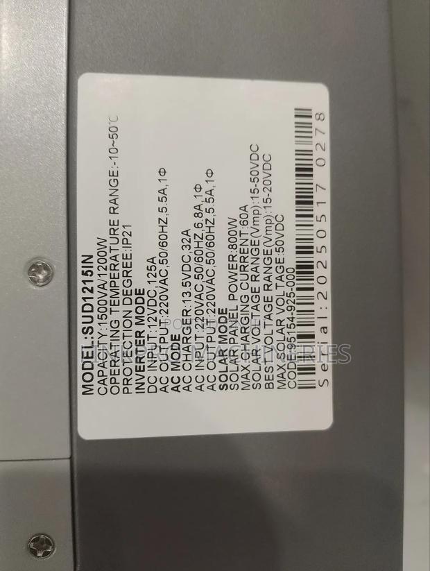 Shielden 1200 Watts Hybrid Inverter - thumbnail 2