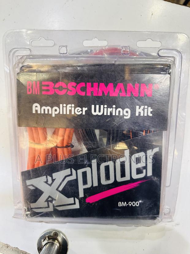 Bm Boschmann Xploder Bm-900 Amplifier Wiring Kit - main view