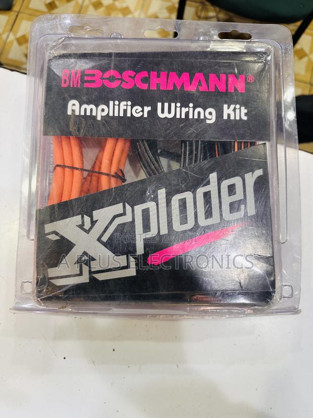 Bm Boschmann Xploder Bm-900 Amplifier Wiring Kit - thumbnail 2