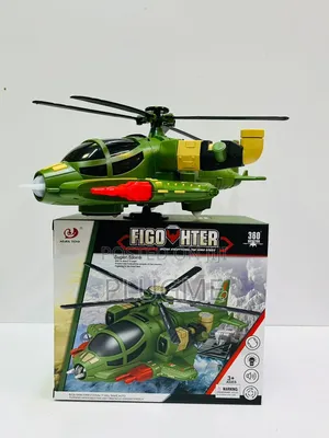 Battery Operated Fighter Helicopter Toy