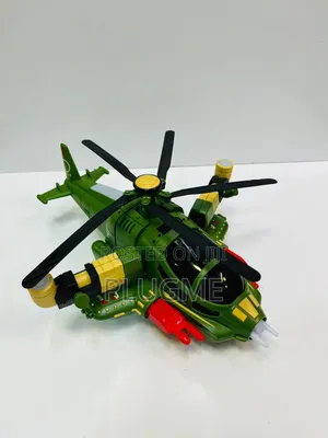 Battery Operated Fighter Helicopter Toy