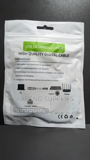 Usb to Rj45 Console Cable