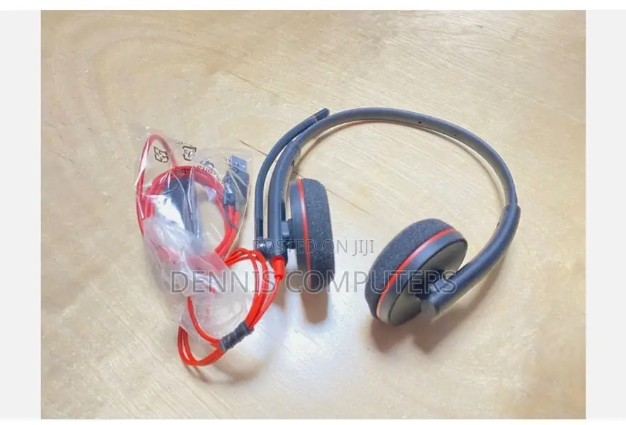 Poly Blackwire 3220 Usb-C Wired Stereo Headset With Noise‐Canceling Mi