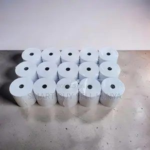 15 Pieces of 80mm by 80mm by 13mm Thermal Paper Rolls for Retail Use