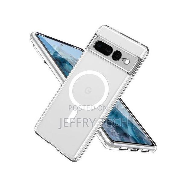Google Pixel 7 Pro Crystal Clear Magsafe Anti-Yellowing Shockproof - thumbnail 3