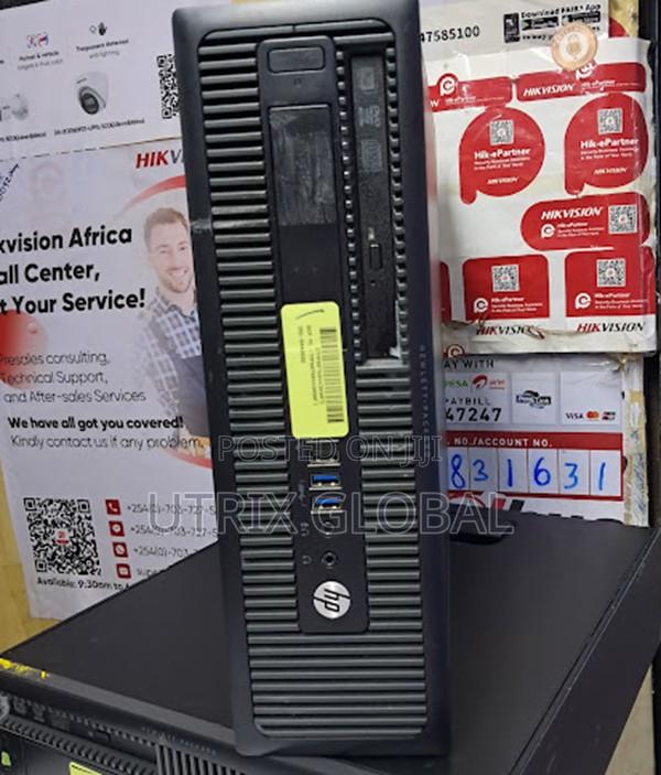 Desktop Computer HP EliteDesk 800 4GB Intel Core i5 HDD 250GB