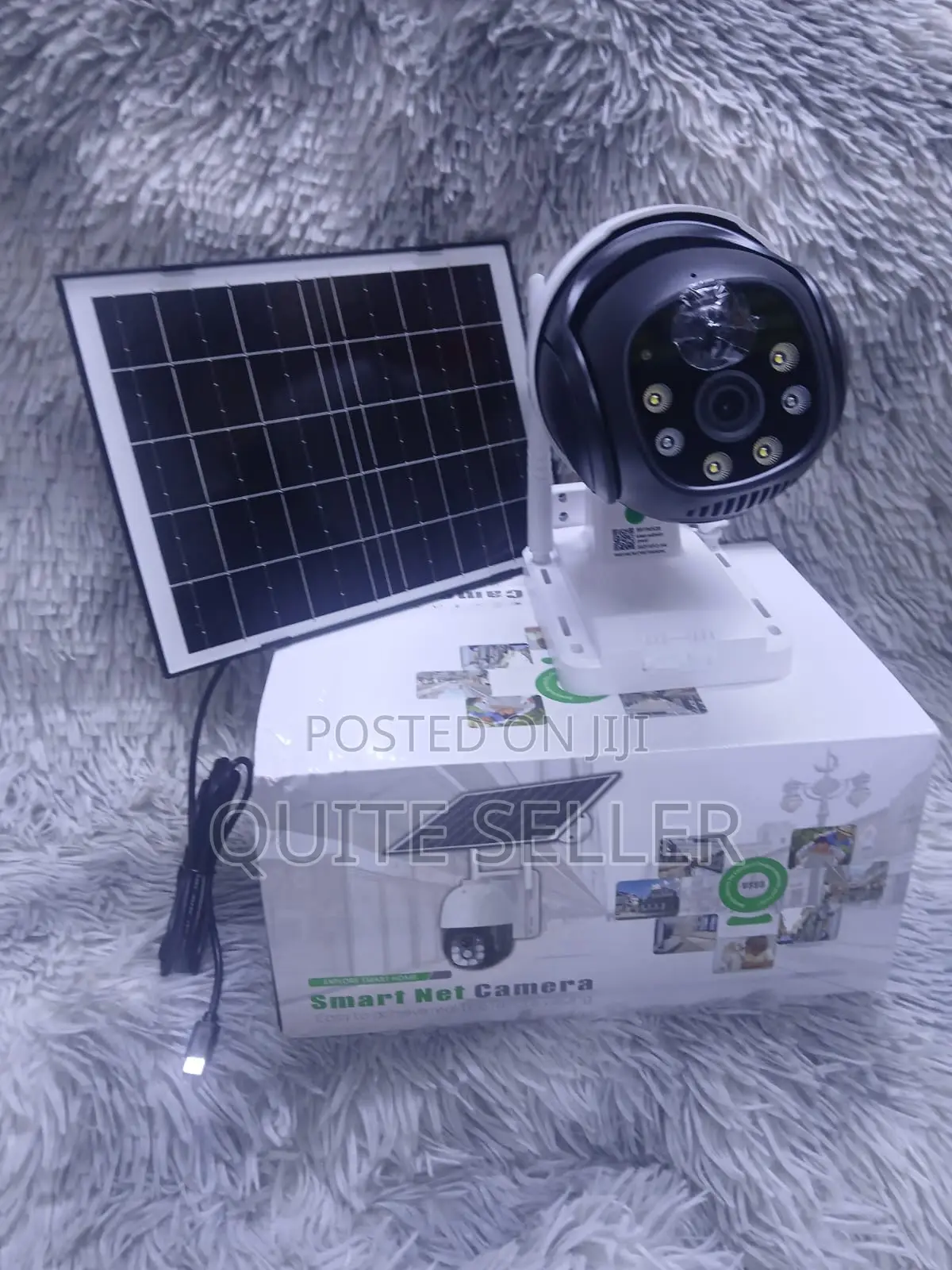 Smartnet V380 4g Single Lens Survelliance Solar Powered PTZ Camera