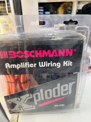 Boschmann Bm900 Car Amplifier Installation Wiring Kit –Quality Cable
