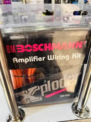 Boschmann Bm900 Car Amplifier Installation Wiring Kit –Quality Cable