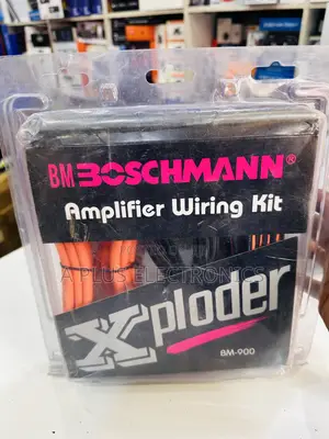 Boschmann Bm900 Car Amplifier Installation Wiring Kit – Full Power Kit