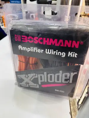 Boschmann Bm900 Car Amplifier Installation Wiring Kit – Full Power Kit