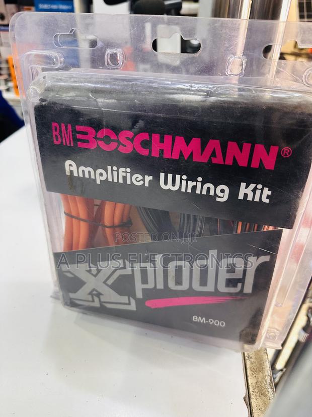 Boschmann Bm900 Car Amplifier Installation Wiring Kit – Full Power Kit