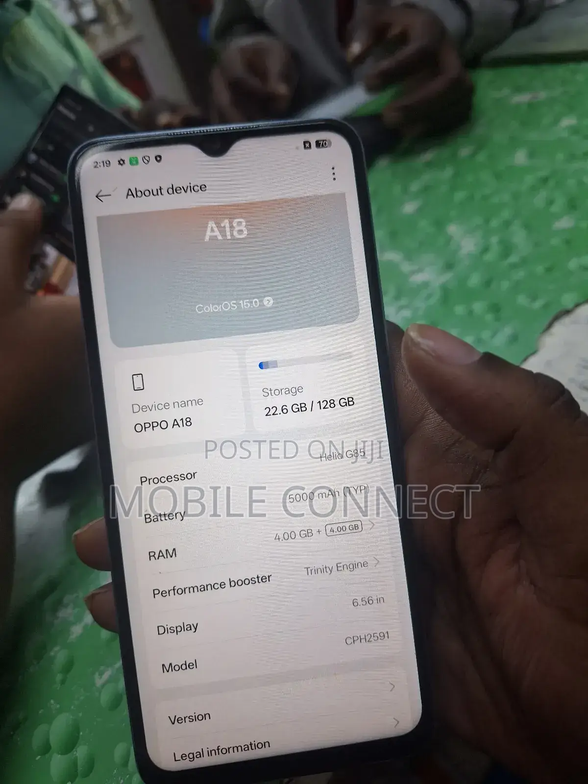 Oppo A18 128 GB White