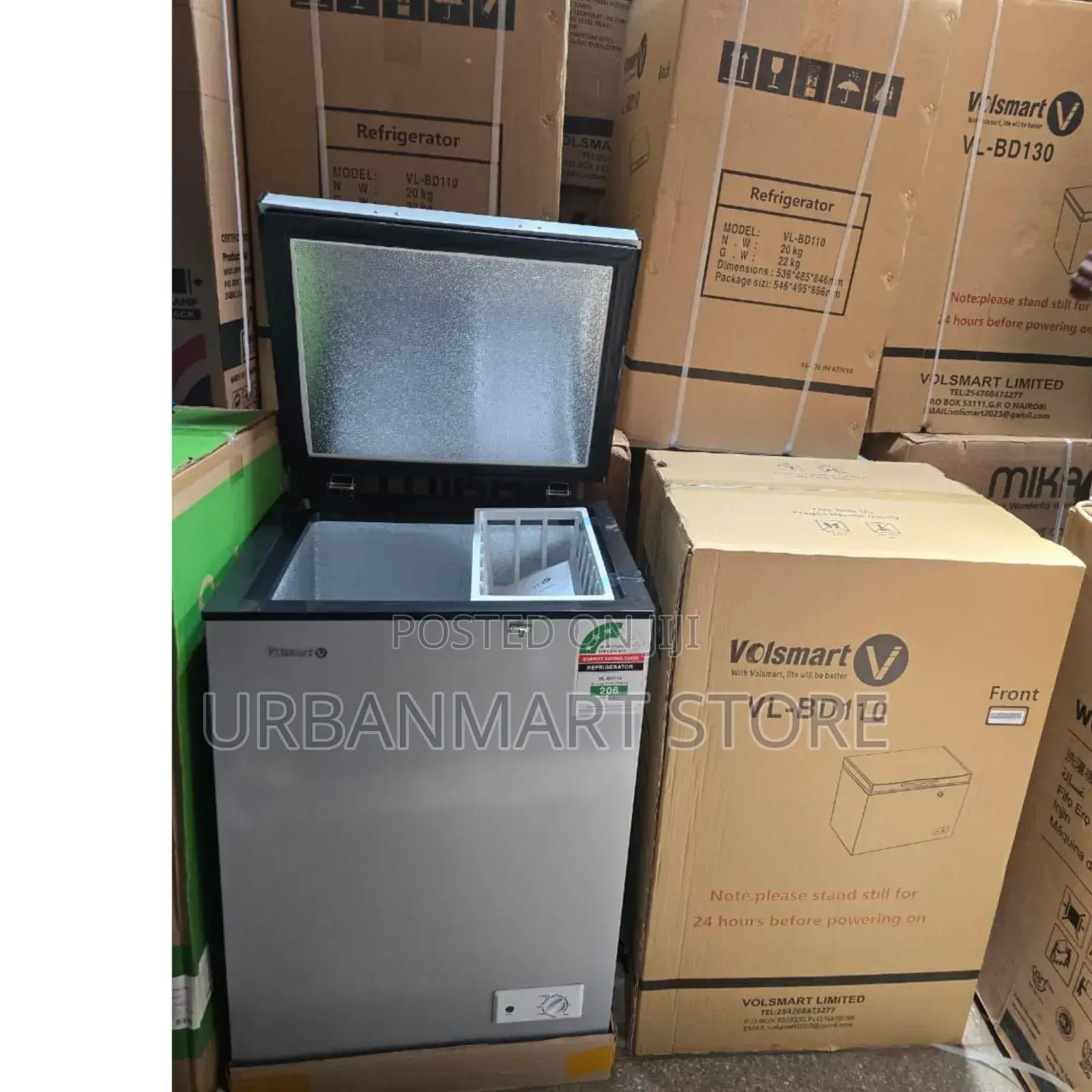 Volsmart 110 Chest Freezer -Deep Freezer Available