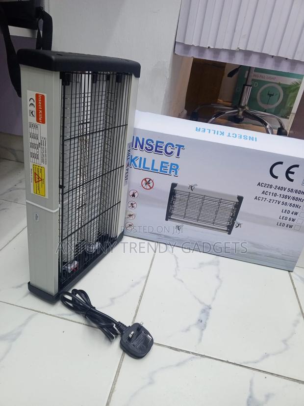 Uv Electric Bug Zapper Insect Killer Lamp 26cm Indoor - thumbnail 4