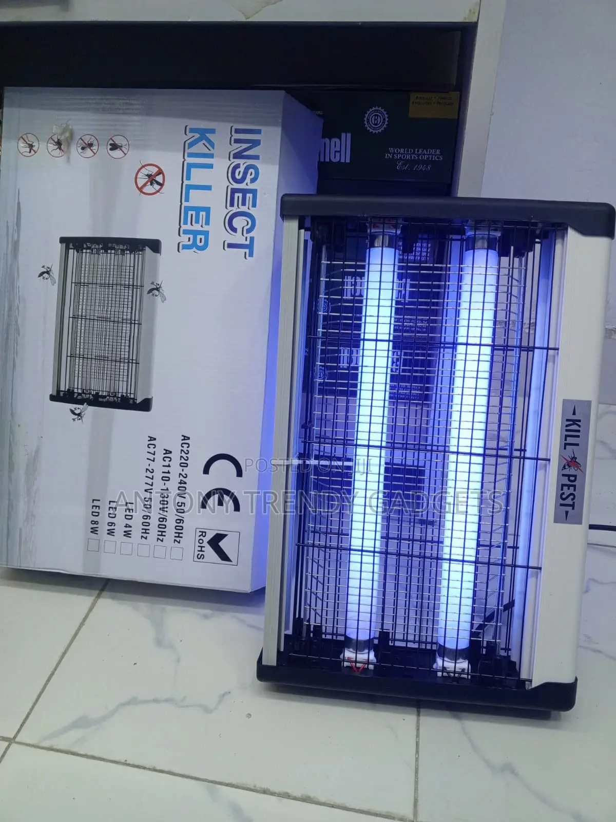 Indoor Electric Insect Killer Lamp Uv Mosquito Zapper