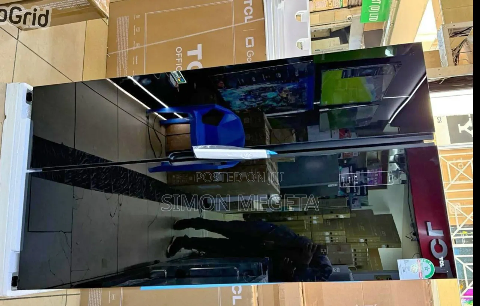 New TCL Side by Side Fridge Glass Door Available