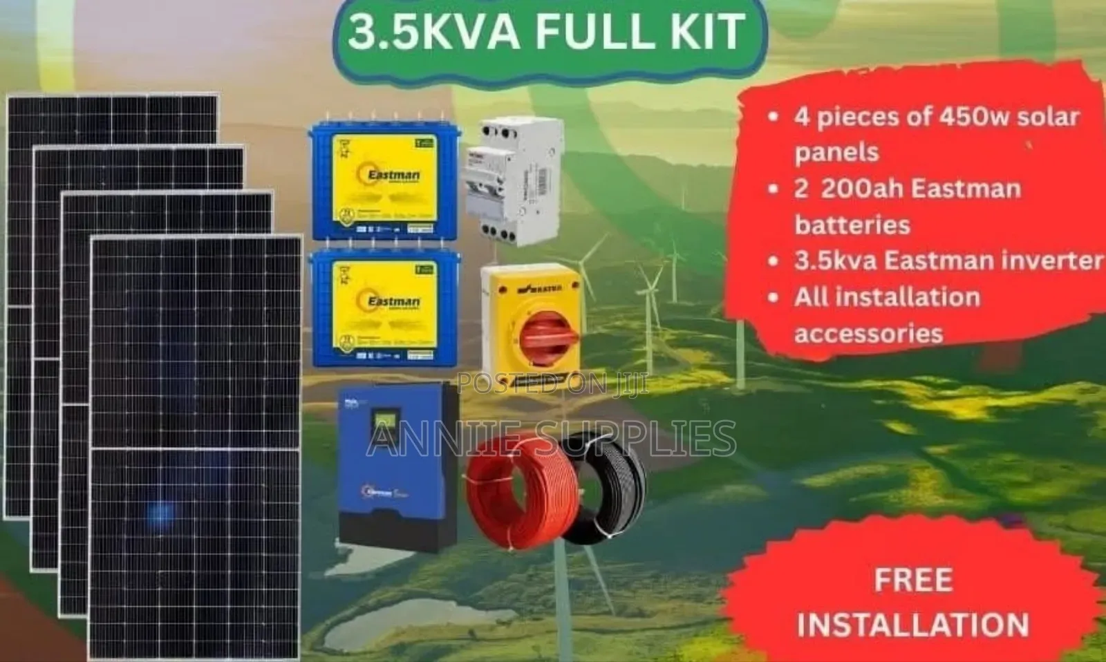 3.5kwh Solar Full Package