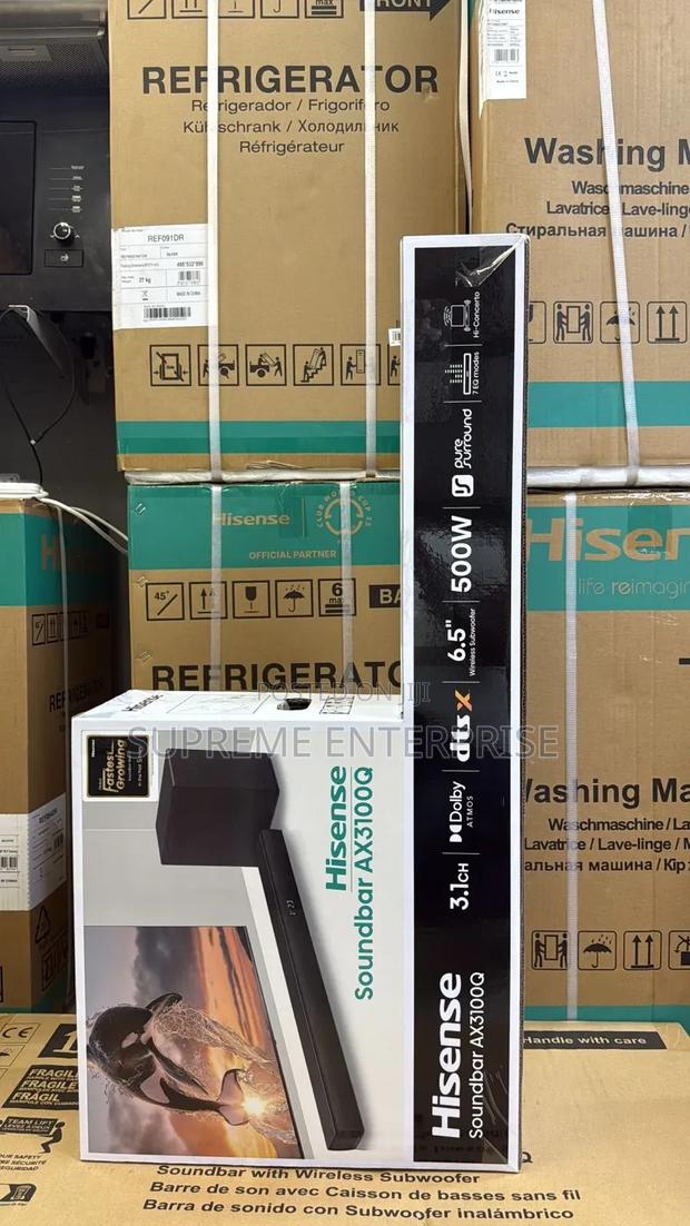 Hisense Soundbar Ax3100q 500watts