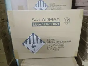 Solarmax 300ah Lithium Solar Battery 12.8v 300ah 3840wh Solar Battery