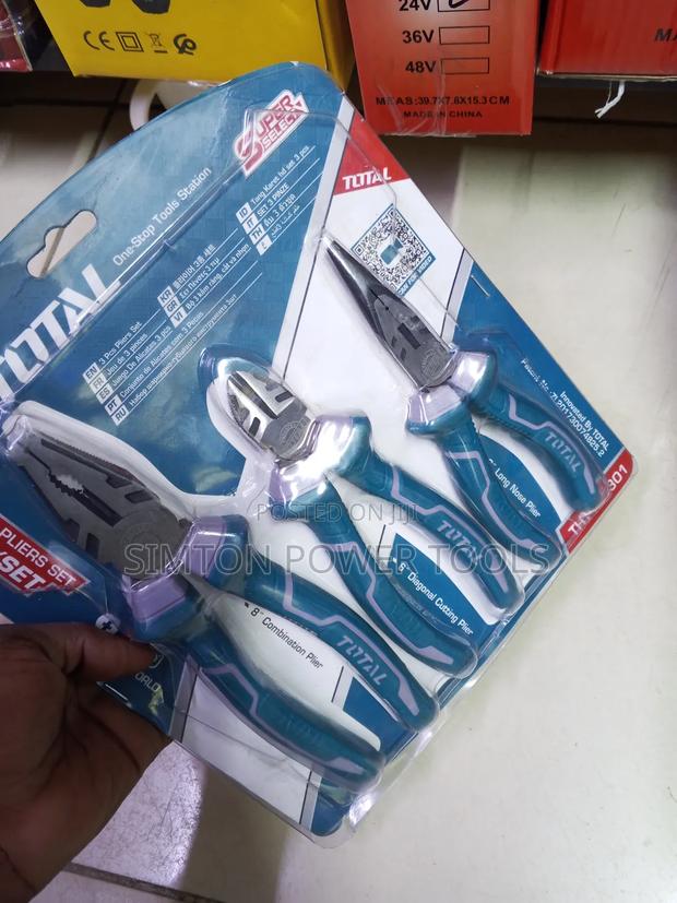 Affordable Total Pliers 3pc Set - main view