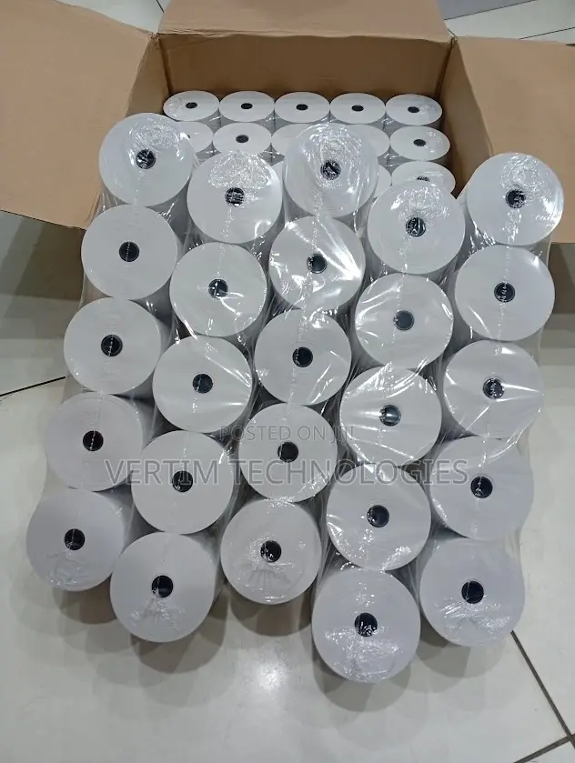 Best Performance 50 Pieces 80mm by 80mm by 13mm Thermal Paper Rolls