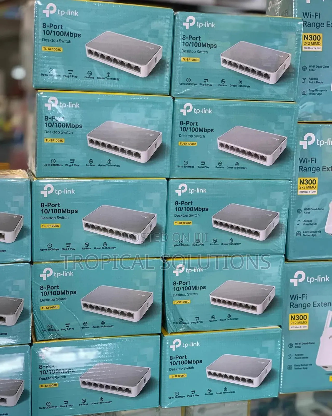 Tp-Link Tl-Sf1008d 100mbps Desktop Switch Sf1008d