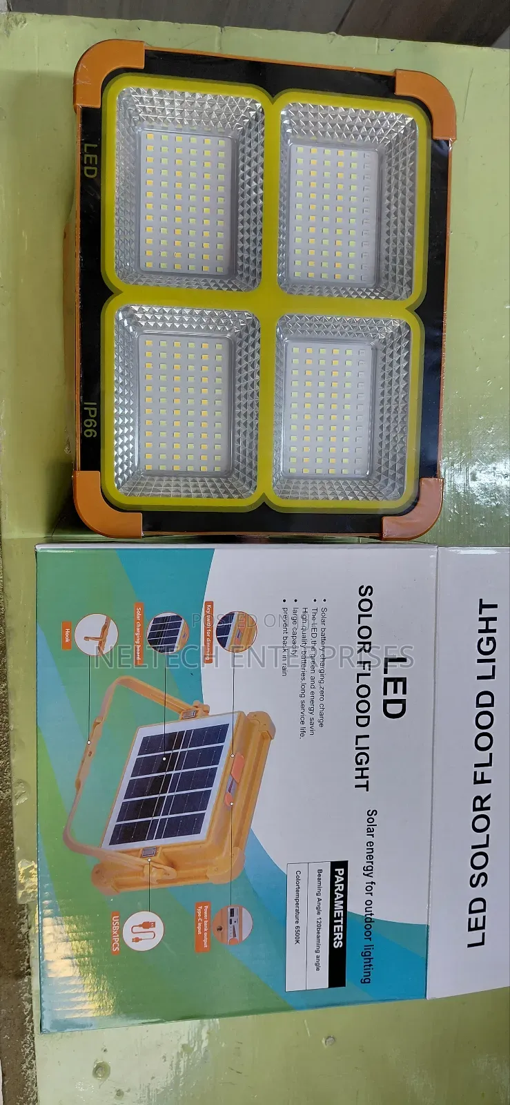 Rechargeable 200 WLTS Floodlights