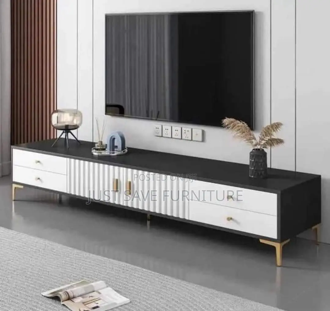 Tv Console Stand – Marble Top Style | on Offer