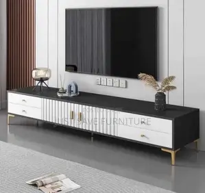 Tv Console Stand – Marble Top Style | on Offer