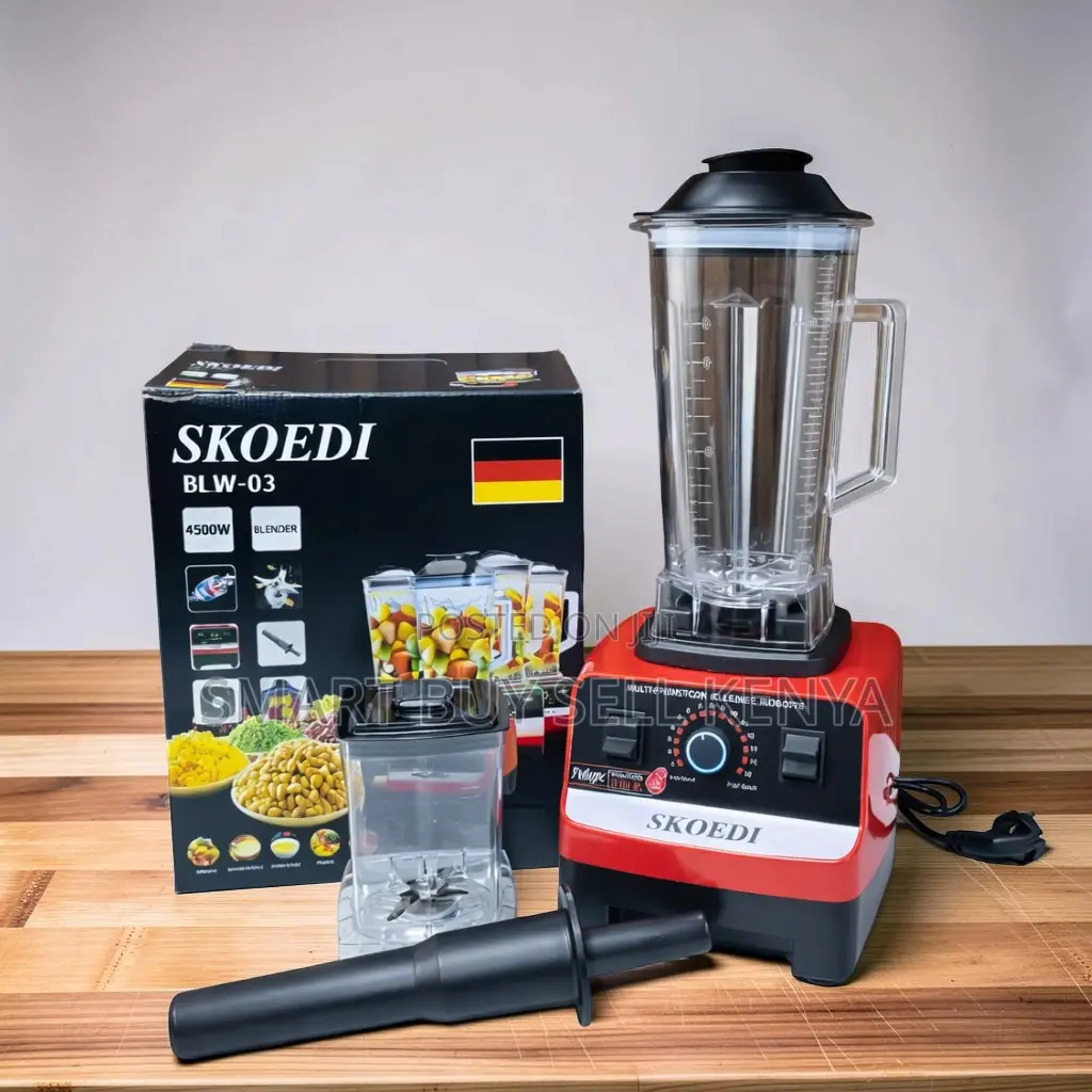Skoedi Blender Powerful Motor Performance and Large Capacity Jar