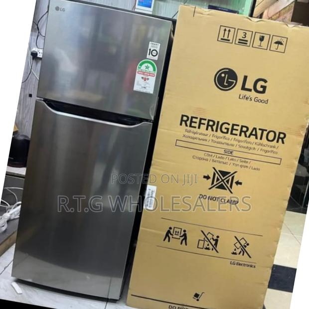 Lg 395 L No‐Frost Double Door Refrigerator (Top Freezer)
