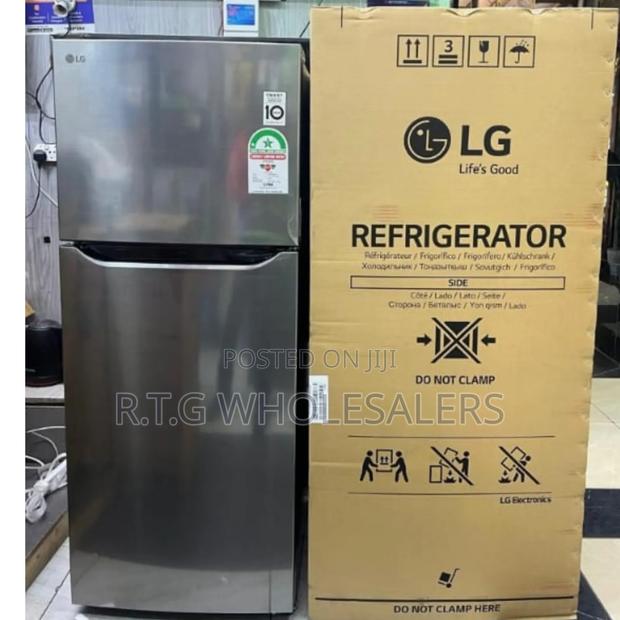 Lg 438 L No‐Frost Double Door Refrigerator (Top Freezer)
