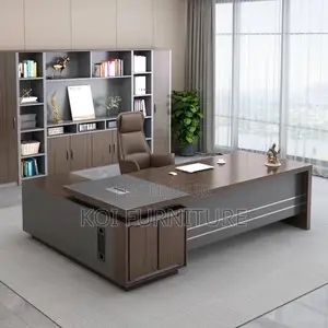 Office Desk; 1.8m L Shaped Managers Executive Desks