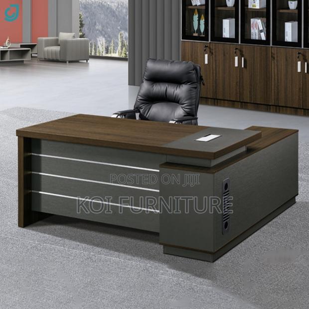Office Desk; 1.8m L Shaped Managers Executive Desks - thumbnail 7
