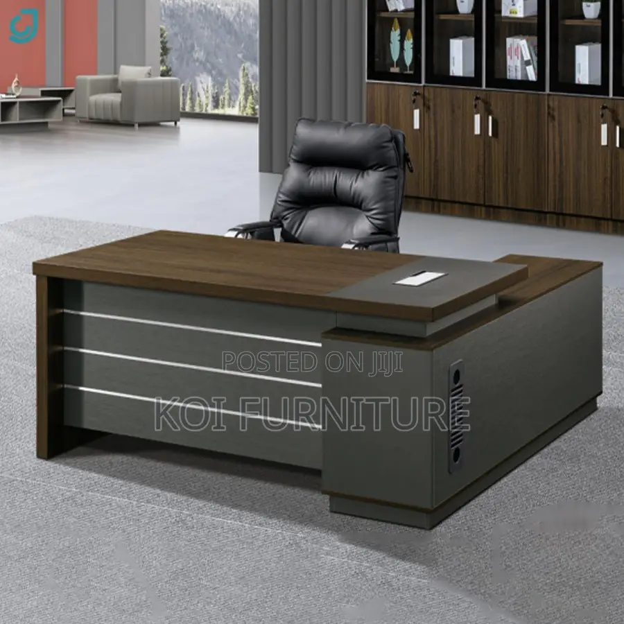 Office Desk; 1.8m L Shaped Managers Executive Desks