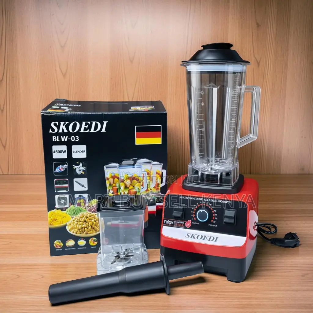 Skoedi Blender Powerful Motor Performance and Non-Slip Base Design