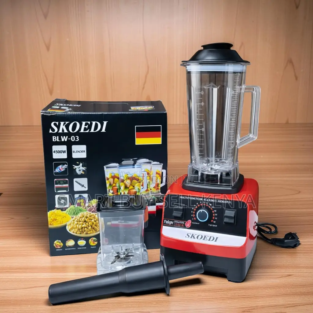 Skoedi Blender Powerful Motor Performance and Overheat Protection
