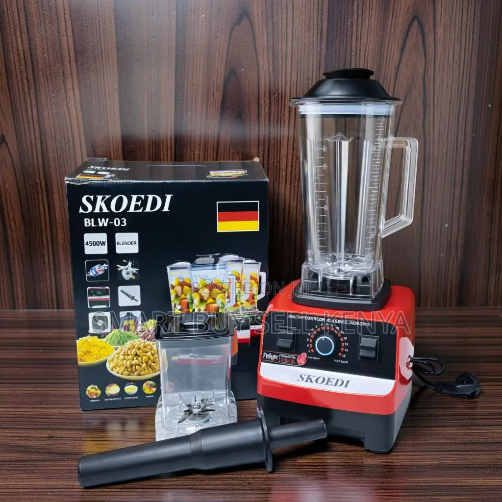 Skoedi Blender Powerful Motor Performance and Multi-Purpose Use