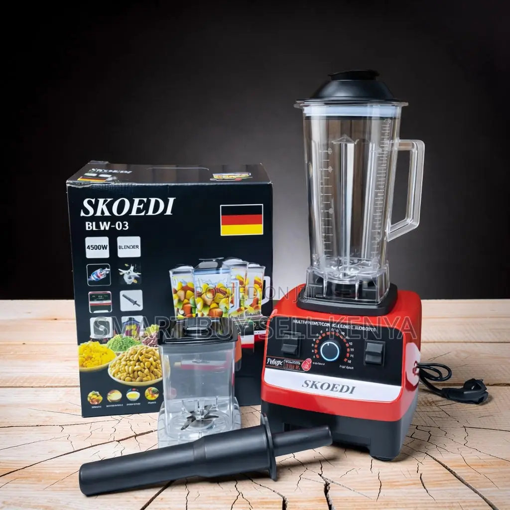 Skoedi Blender Powerful Motor Performance and Energy Efficient Design