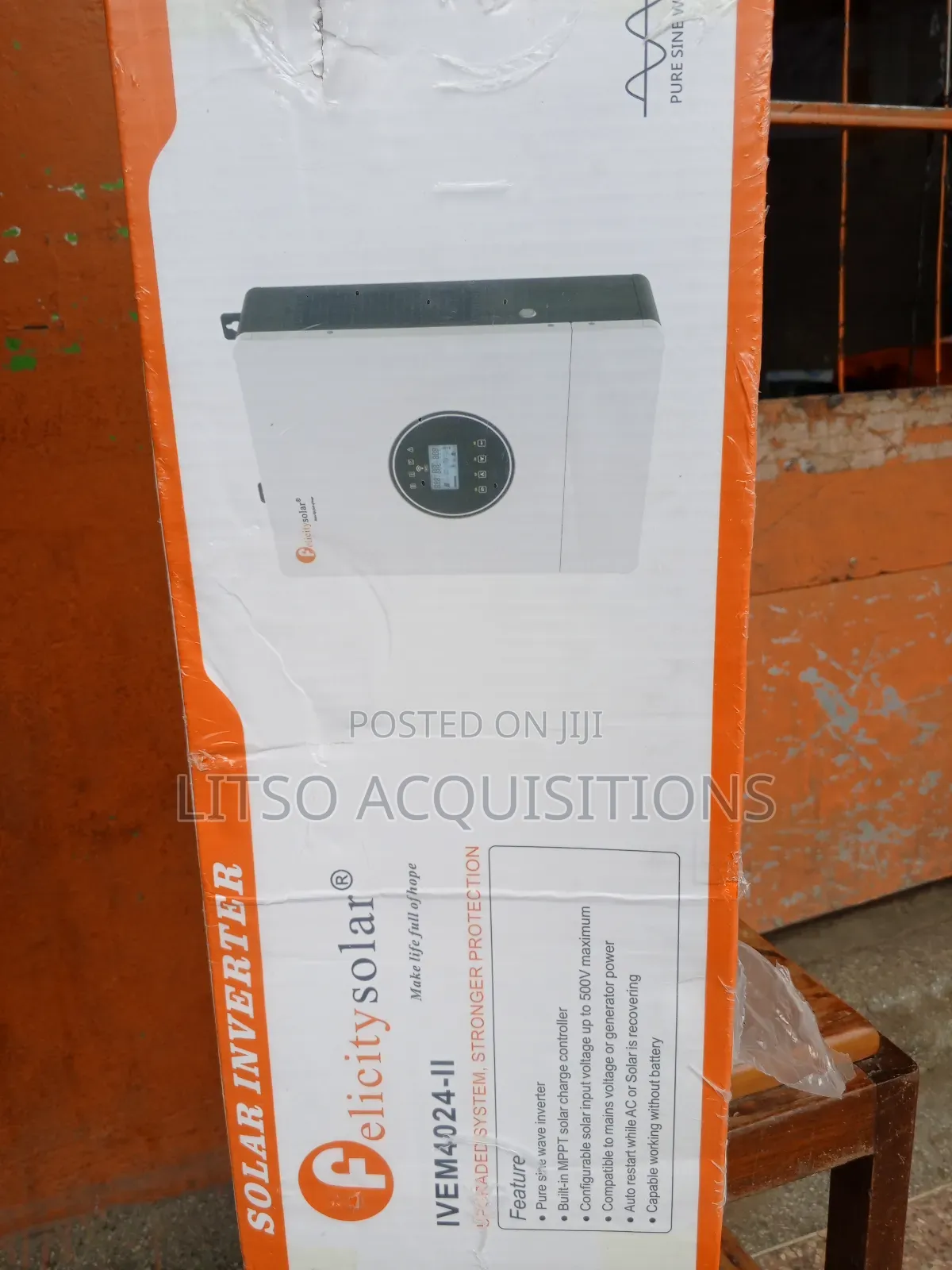 4kva 24v Felicity Hybrid Inverter.