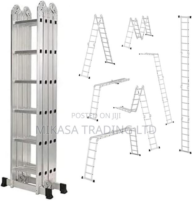 Aluminium Foldable Ladder 4x6 - main view