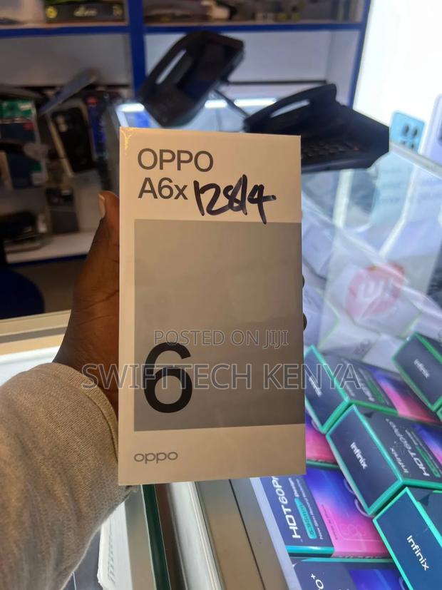 New Oppo A6x 256 GB Black